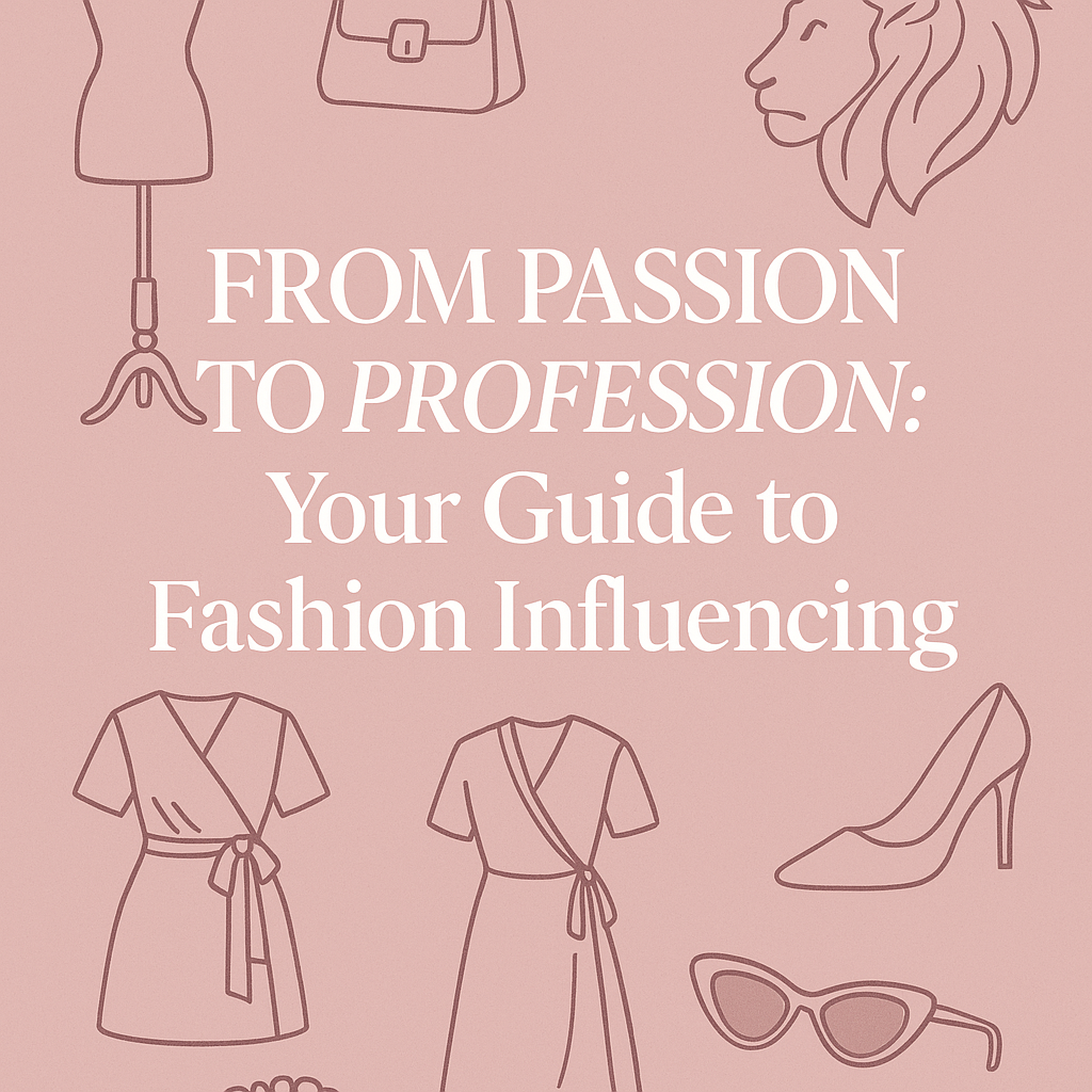 Fashion Influencing Guide Illustration